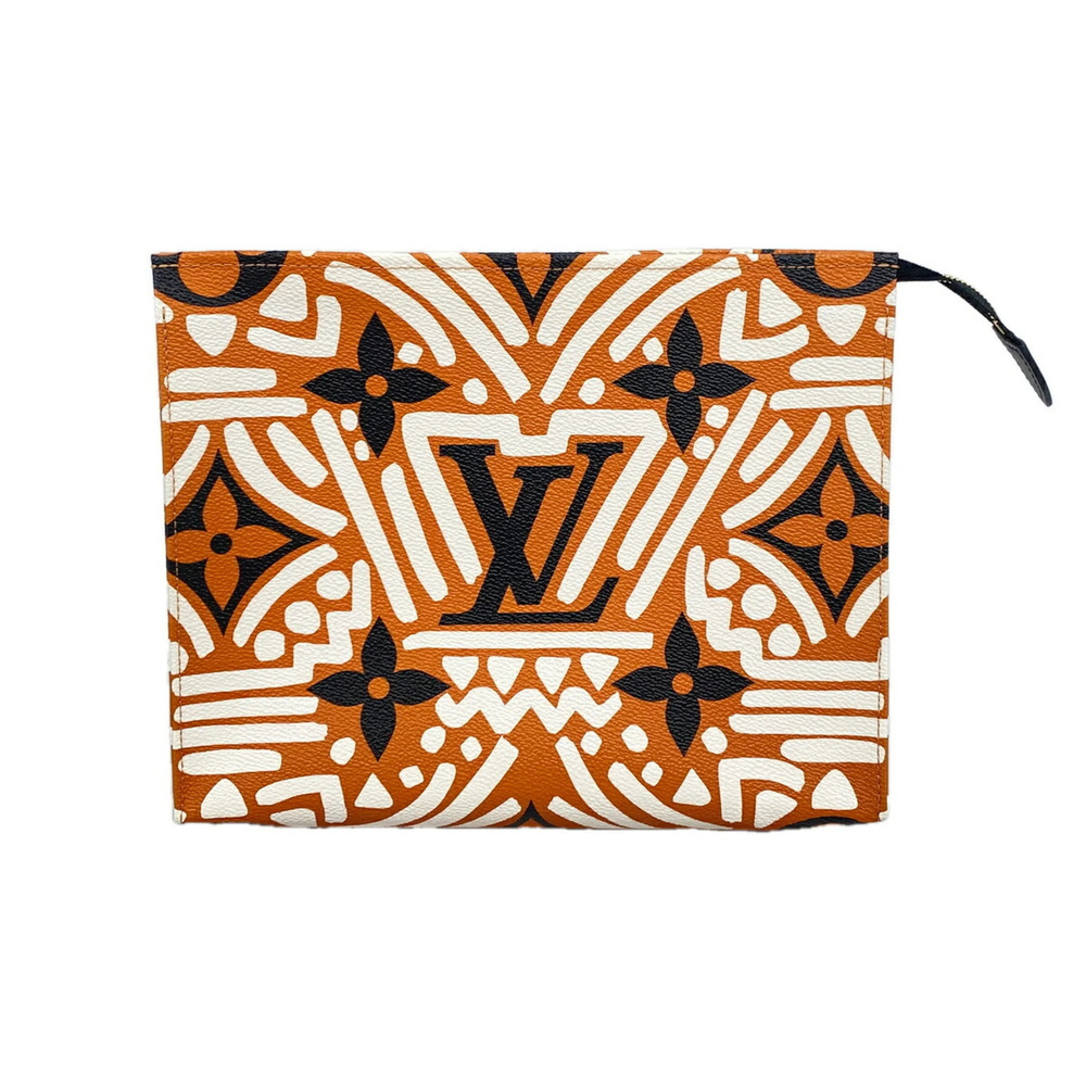 Louis Vuitton Bag/Pouch LV Crafty Pochette Toilette 26 M45477 Crème Caramel W...